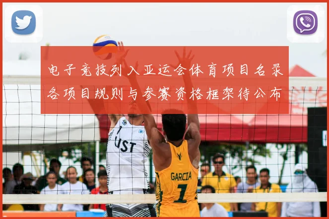 电子竞技列入亚运会体育项目名录各项目规则与参赛资格框架待公布